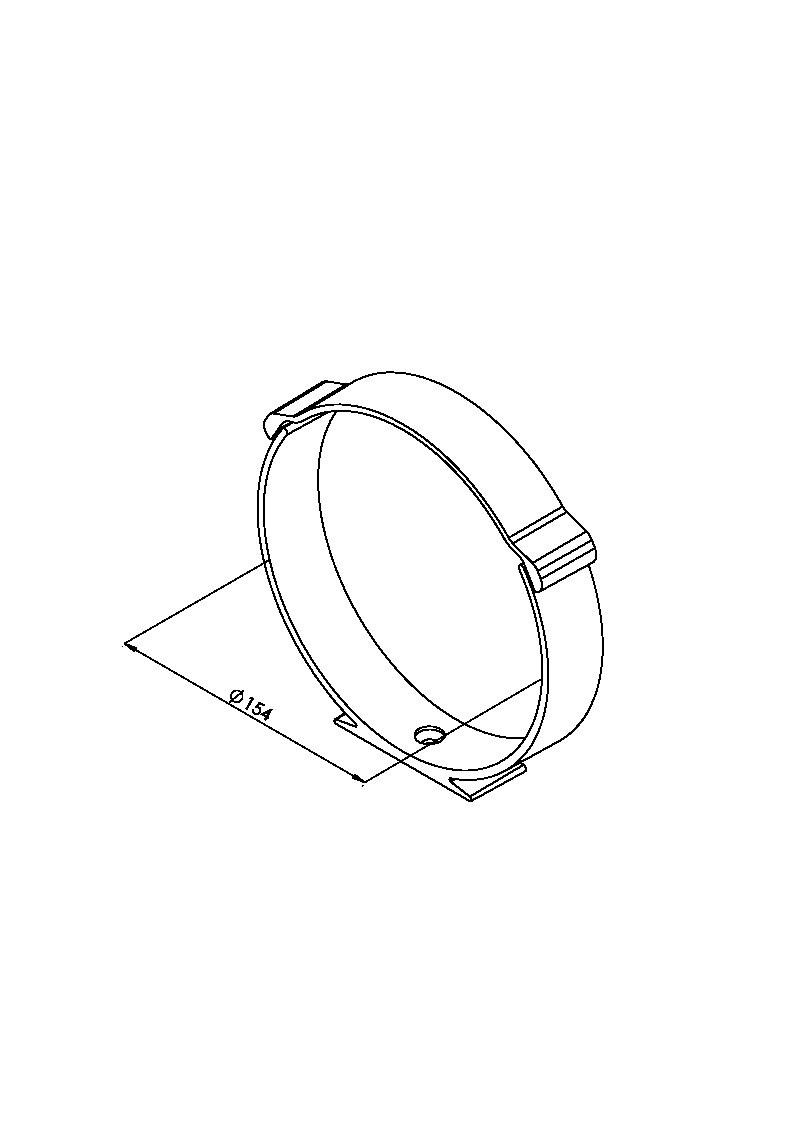 Držák kanálu UMO 154 (balení 2ks)