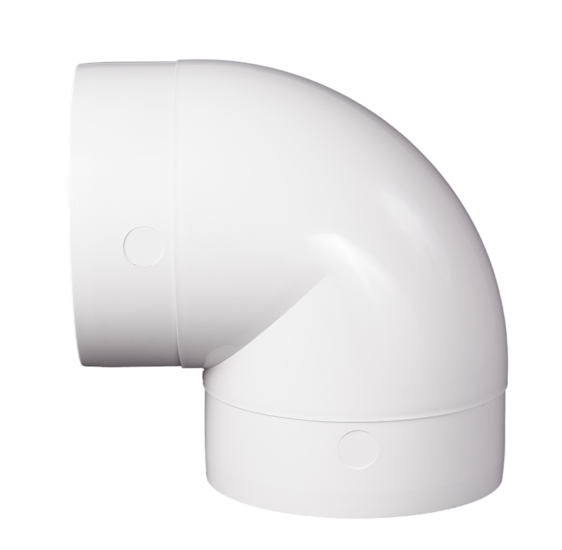 Koleno kulaté CKO 90/100 - Ventilační systém kulatý (100, 125, 150) Koleno kulaté CKO