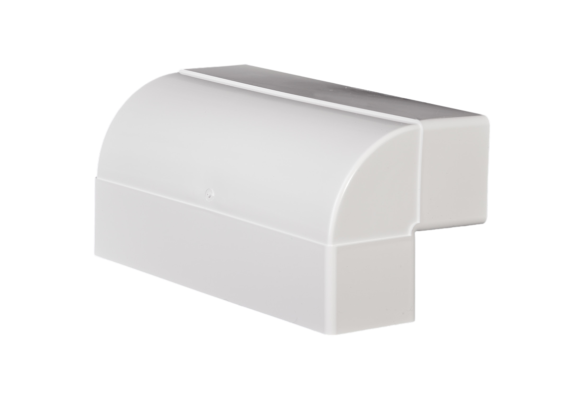 Koleno svislé CKP 2x220x55 Koleno svislé CKP 2x220x55 - Ventilační systém plochý (110x55, 220x55) Koleno svislé CKP