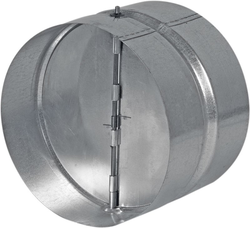 Zpětná klapka kovová ZKK 100 - Ventilační systém Al flexo Zpětná klapka kovová ZKK