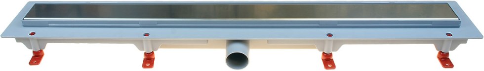 Podlahový lineární žlab 650 mm klasik mat - Lineární žlaby Podlahový lineární žlab PLZ