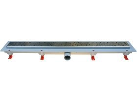 Podlahový lineární žlab 750 mm square mat