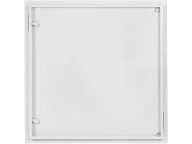 Revizní dvířka kovová bílá 800x800 s přebalem 0142-p_rdk-800x800-b_02web