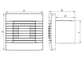 Axiální ventilátor stěnový s žaluzií AV PRO 100 P; 0920_AV-PRO_techn_web