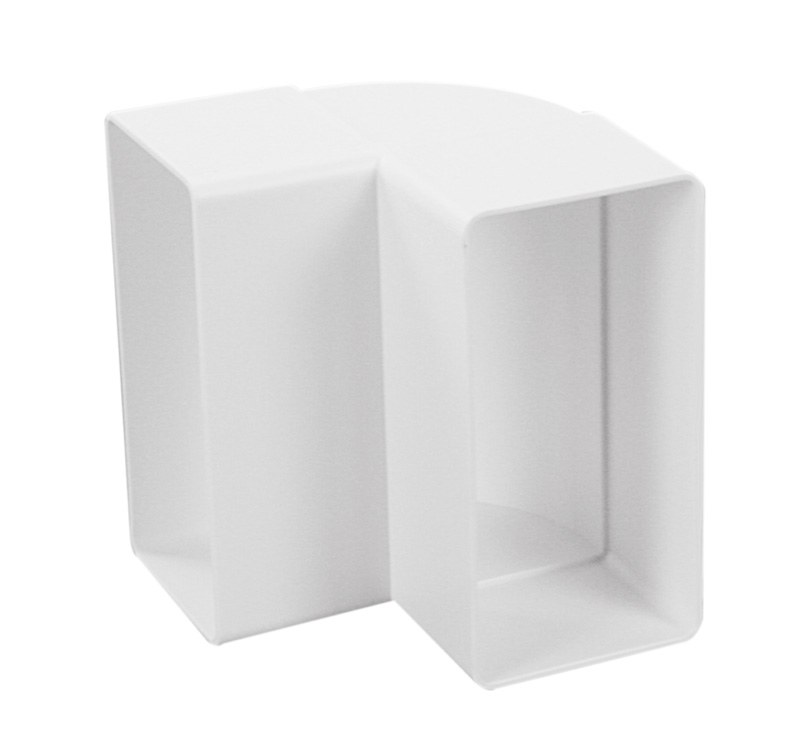Koleno svislé CKP 2x110x55 Koleno svislé CKP 2x110x55 - Ventilační systém plochý (110x55, 220x55, 220x90) Koleno svislé CKP