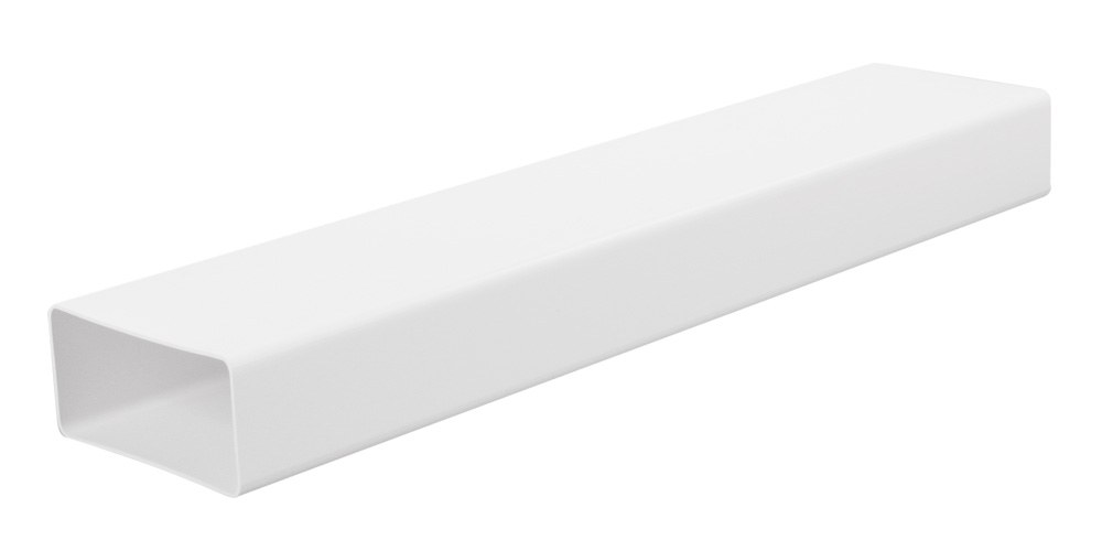 Plochý kanál V 110x55x1000 - Ventilační systém plochý (110x55, 220x55, 220x90) Plochý kanál V