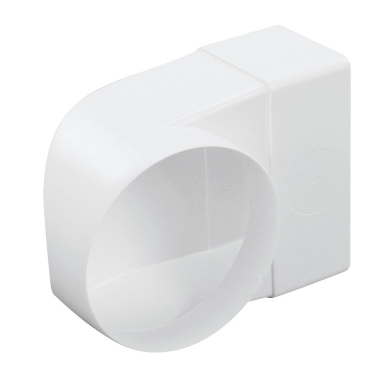 Přechodový kus koleno CKZ 100/110x55 Přechodový kus koleno CKZ 100/110x55 - Ventilační systém plochý (110x55, 220x55, 220x90) Přechodový kus CKZ