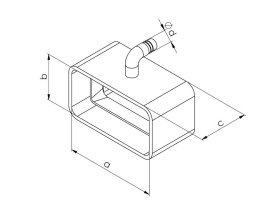 Sběrač s odvodem kondenzátu SBK 110x55 P 0688_SBK110x55P_techn