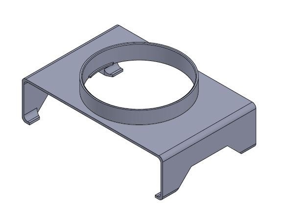 Sedlová odbočka 220x55/125 přední přechod Sedlová odbočka 220x55/125 přední přechod - Ventilační systém plochý (110x55, 220x55, 220x90) Sedlová odbočka