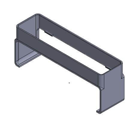 Sedlová odbočka 220x55/220x55 přední - Ventilační systém plochý (110x55, 220x55, 220x90) Sedlová odbočka