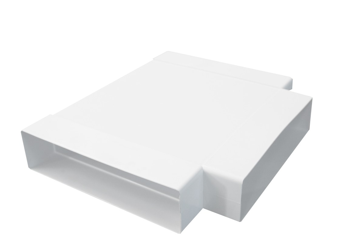 Tvarovka T plochá CTP 3x220x55 - Ventilační systém plochý (110x55, 220x55, 220x90) Tvarovka T plochá CTP