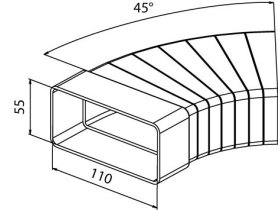 Úhelník CKW 2x110x55 0620_CKW-2x110x55_techn