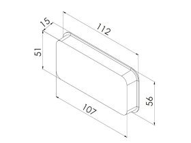 Zátka plochá ZP 110x55 0693_ZK_110x55web_techn-1