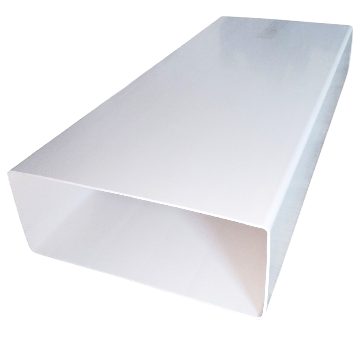 Plochý kanál V 220x90x1000 - Ventilační systém plochý (110x55, 220x55, 220x90) Plochý kanál V