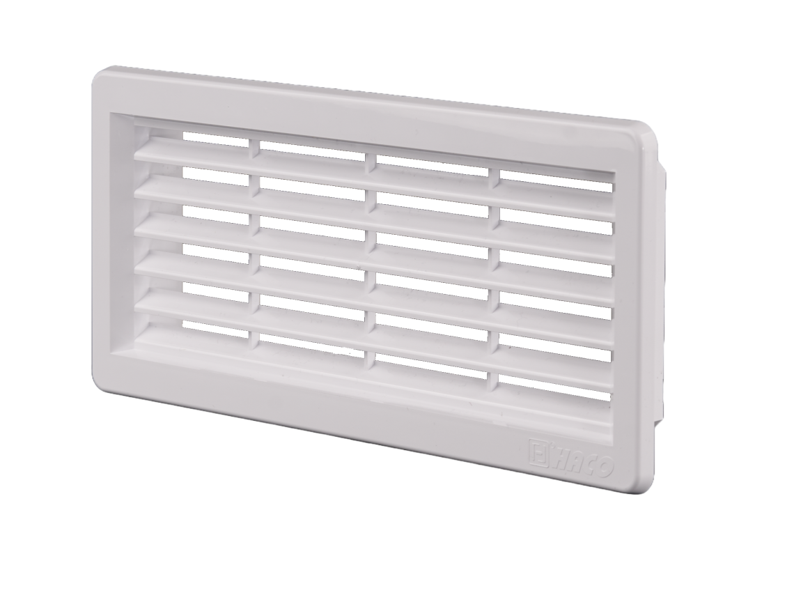 Větrací mřížka 220x90 bílá