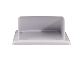 Větrací mřížka gravitační - klapka 200x200 GK/150 bílá 0241