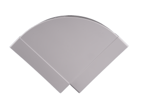 Koleno vodor.ploché CKH 2x220x90 0661_1-4-