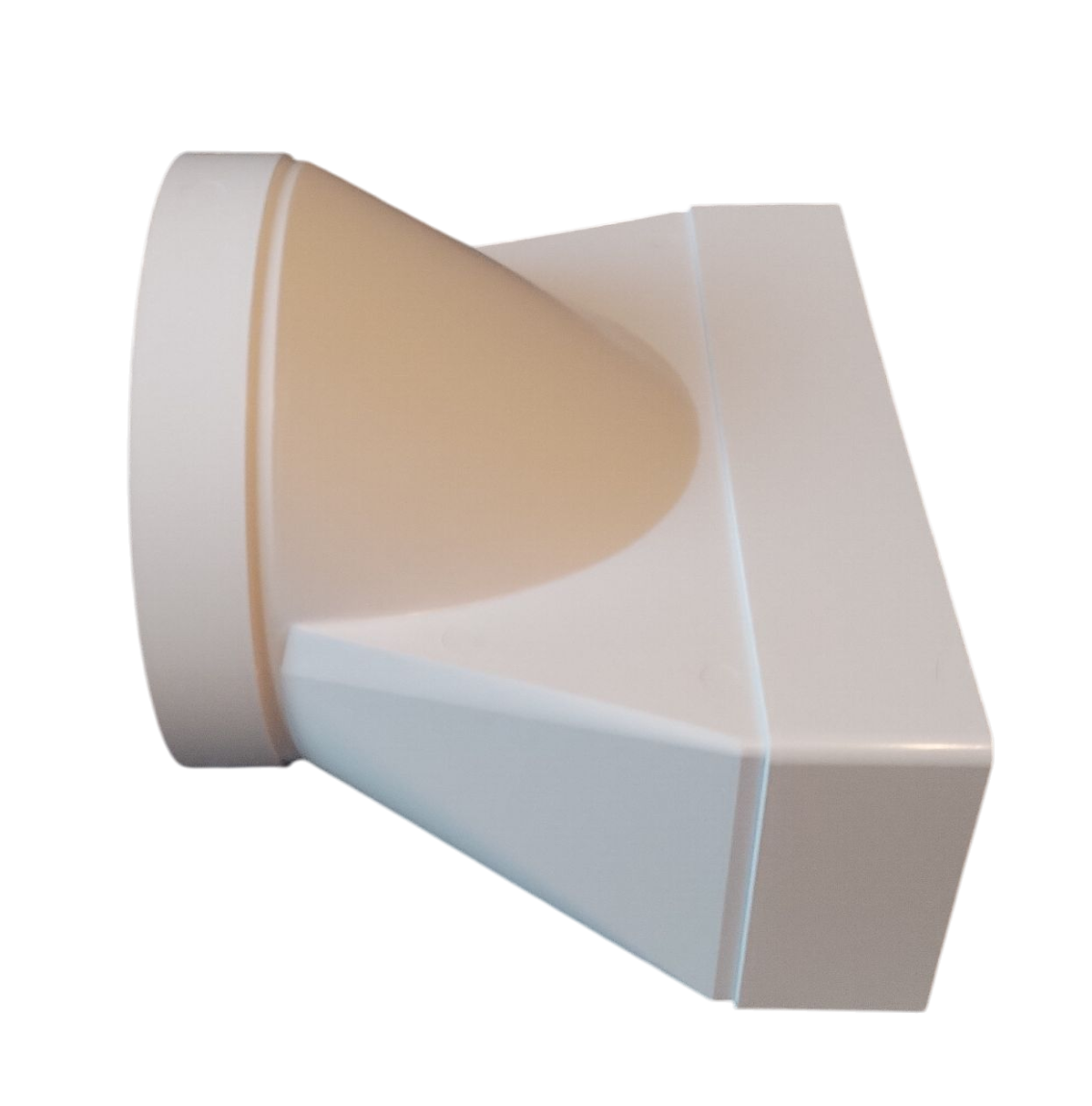 Přechodový kus CZD 158/220x90 - Ventilační systém plochý (110x55, 220x55, 220x90) Přechodový kus CZD
