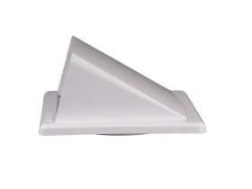 Větrací mřížka gravitační - klapka 200x200 GK/150 bílá 0241-3-