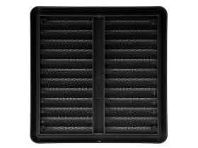 Větrací mřížka se síťovinou - krytka 150x150 antracit VMK150x150-2